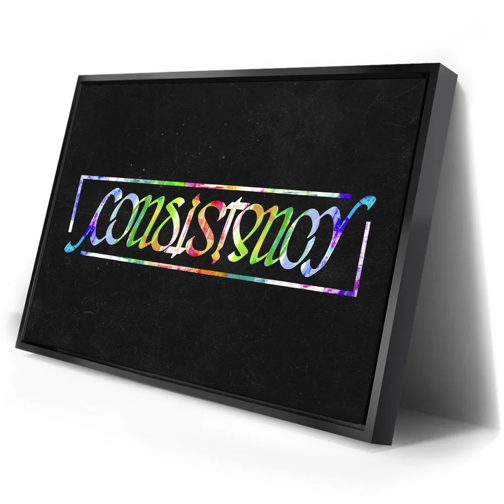 Featured image 2 for Consistency Ambigram - Colorful