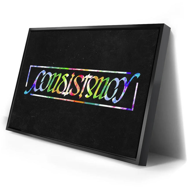 Featured image 2 for Consistency Ambigram - Colorful