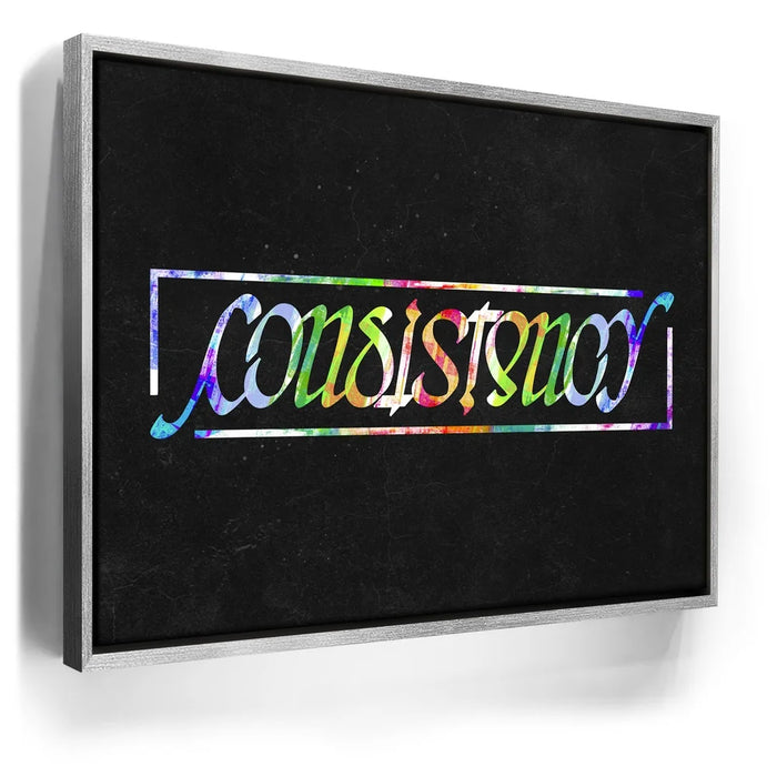 Featured image 9 for Consistency Ambigram - Colorful