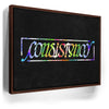 Featured image 11 for Consistency Ambigram - Colorful