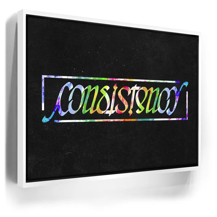 Featured image 7 for Consistency Ambigram - Colorful