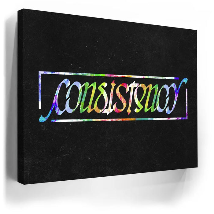 Featured image 5 for Consistency Ambigram - Colorful