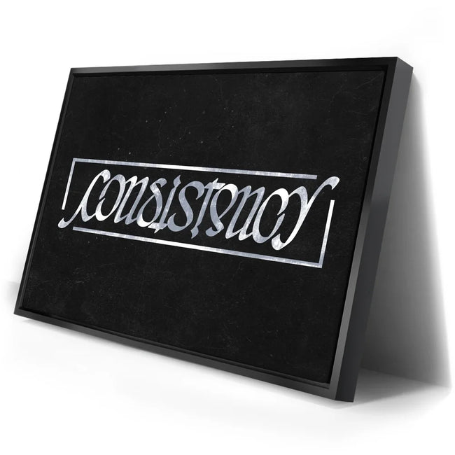 Featured image 2 for Consistency Ambigram - Grey