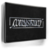 Featured image 6 for Consistency Ambigram - Grey