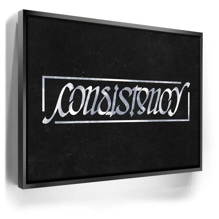 Featured image 6 for Consistency Ambigram - Grey
