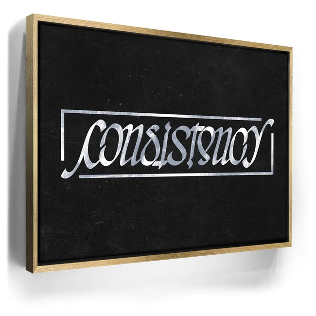 Featured image 8 for Consistency Ambigram - Grey