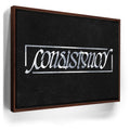 Featured image 11 for Consistency Ambigram - Grey