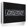 Featured image 7 for Consistency Ambigram - Grey
