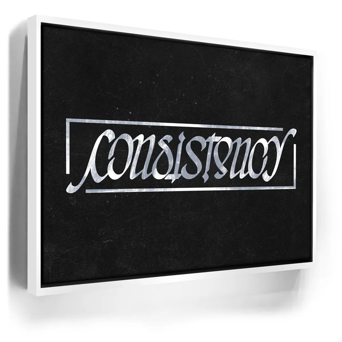 Featured image 7 for Consistency Ambigram - Grey