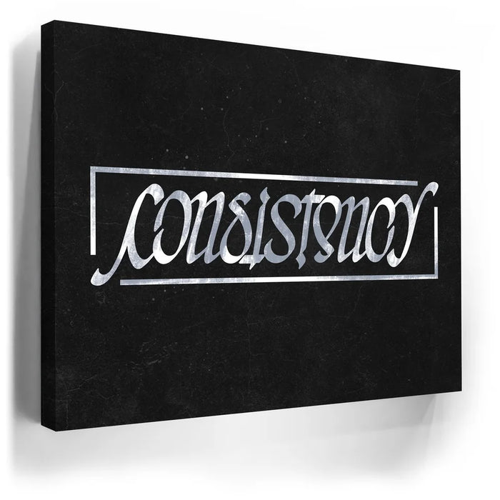 Featured image 5 for Consistency Ambigram - Grey