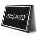 Thumbnail image 2 for Consistency Ambigram - Grey Border
