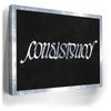 Thumbnail image 5 for Consistency Ambigram - Grey Border