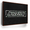 Featured image 11 for Consistency Ambigram - Money Green