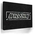 Thumbnail image 5 for Consistency Ambigram - Money Green
