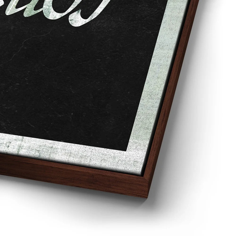 Featured image 15 for Consistency Ambigram - Money Green Border