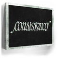 Thumbnail image 5 for Consistency Ambigram - Money Green Border