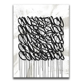 Consistency Graffiti - Black and White I