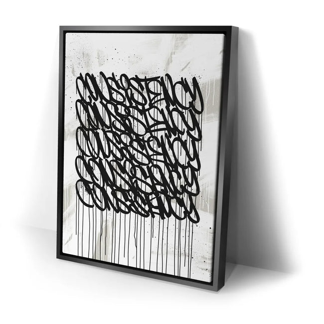 Featured image 2 for Consistency Graffiti - Black and White I