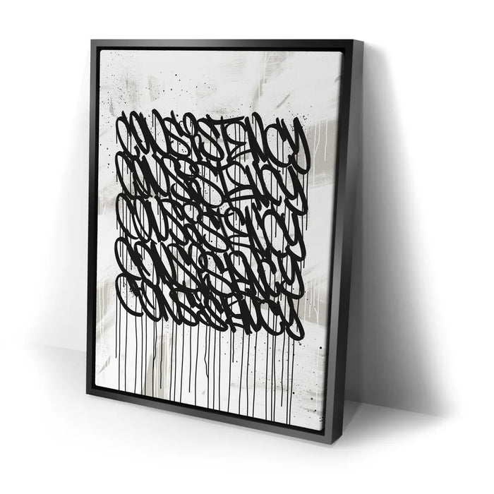 Featured image 2 for Consistency Graffiti - Black and White I