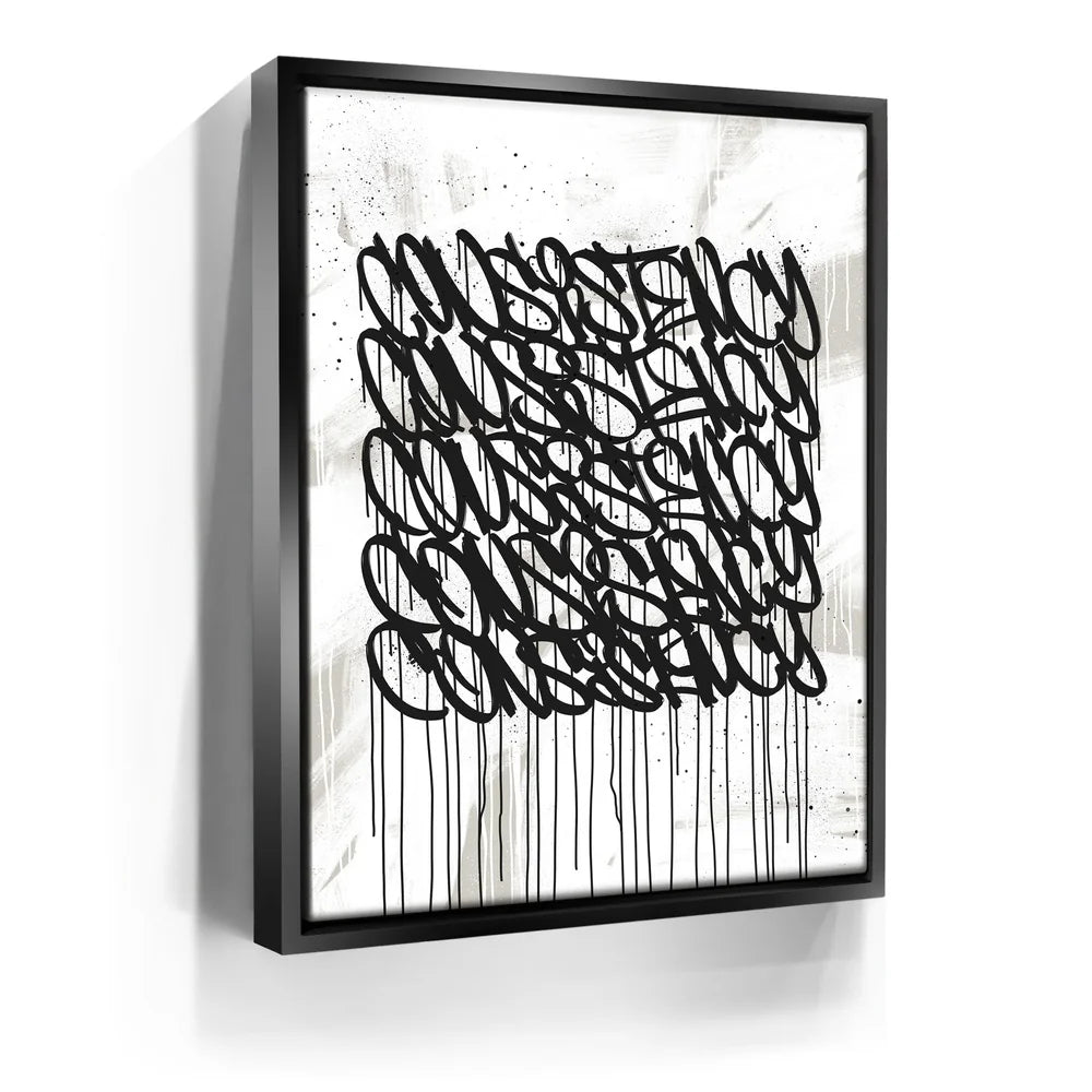 Featured image 6 for Consistency Graffiti - Black and White I