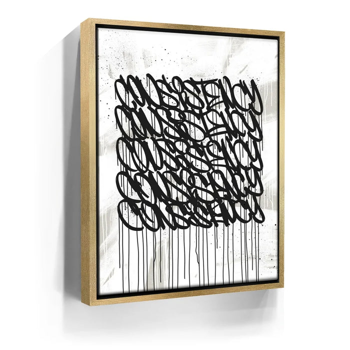 Featured image 8 for Consistency Graffiti - Black and White I