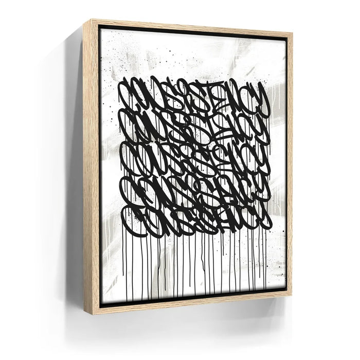 Featured image 10 for Consistency Graffiti - Black and White I