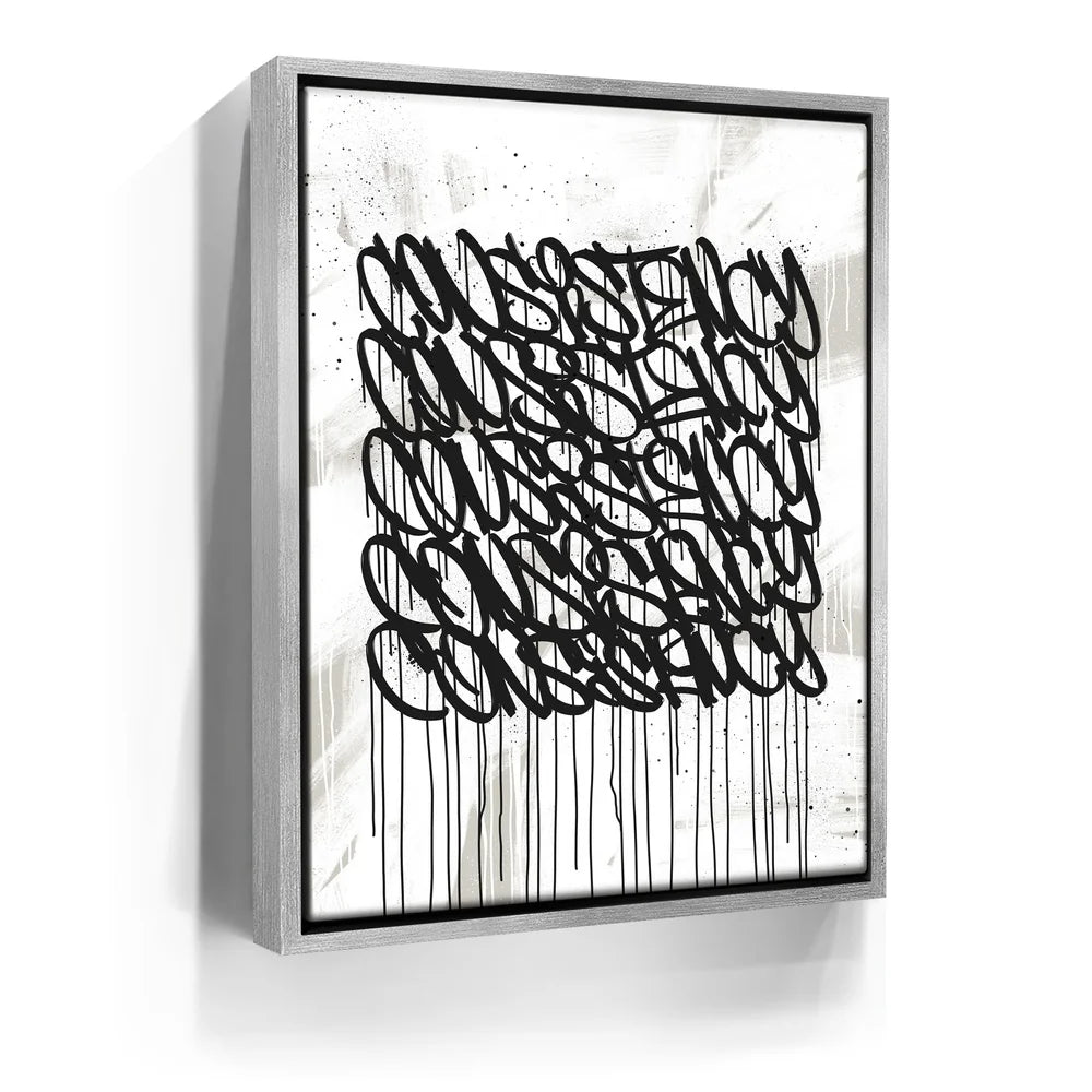 Featured image 9 for Consistency Graffiti - Black and White I