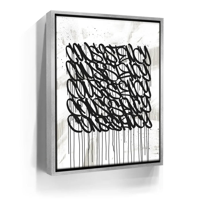 Featured image 9 for Consistency Graffiti - Black and White I