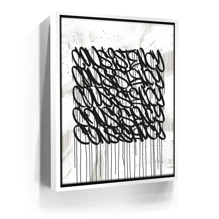 Featured image 7 for Consistency Graffiti - Black and White I