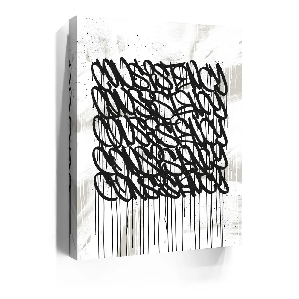 Featured image 5 for Consistency Graffiti - Black and White I
