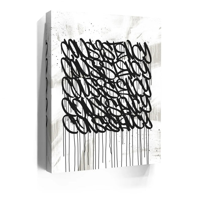 Featured image 5 for Consistency Graffiti - Black and White I