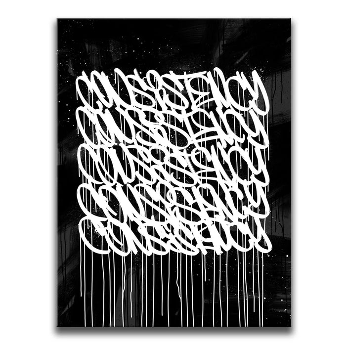 Featured image 1 for Consistency Graffiti - Black and White II