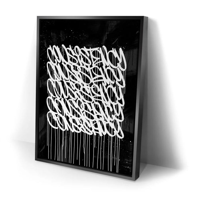 Featured image 2 for Consistency Graffiti - Black and White II