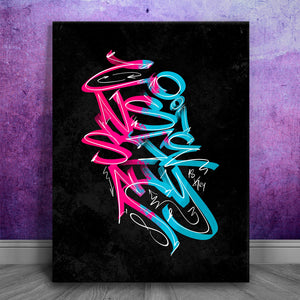 Consistency Is Key - Calligraphy