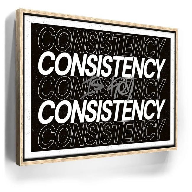 Featured image 9 for Consistency Is Key - Gold - B & W