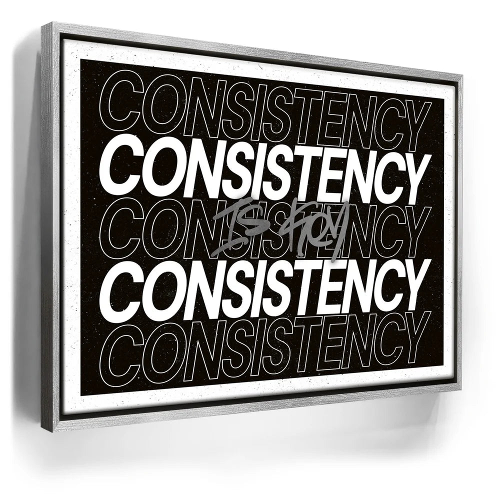 Featured image 8 for Consistency Is Key - Gold - B & W
