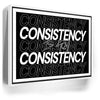 Featured image 7 for Consistency Is Key - Gold - B & W