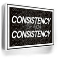 Featured image 6 for Consistency Is Key - Gold - B & W