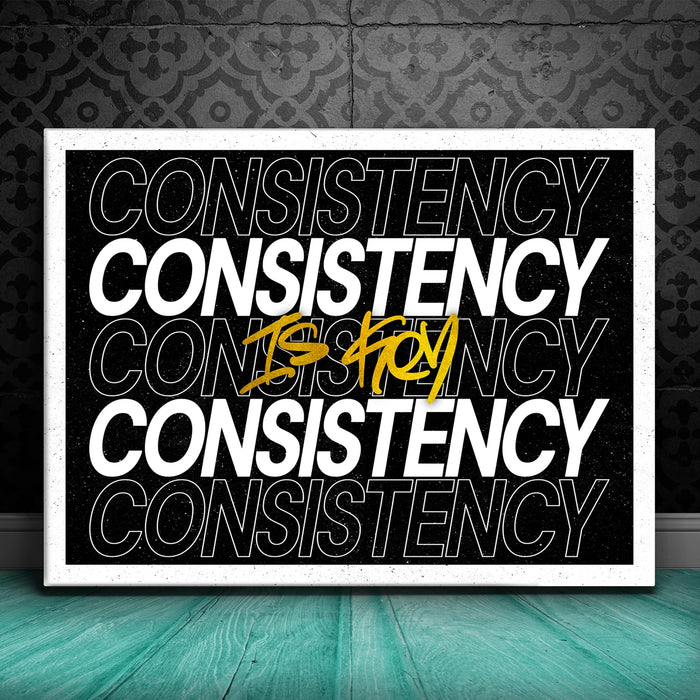 Featured image 1 for Consistency Is Key - Gold