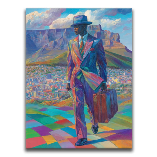 Continental Confidence Posters, Prints, & Visual Artwork TheGoatWallArt PORTRAIT 18x24 0.75" STANDARD