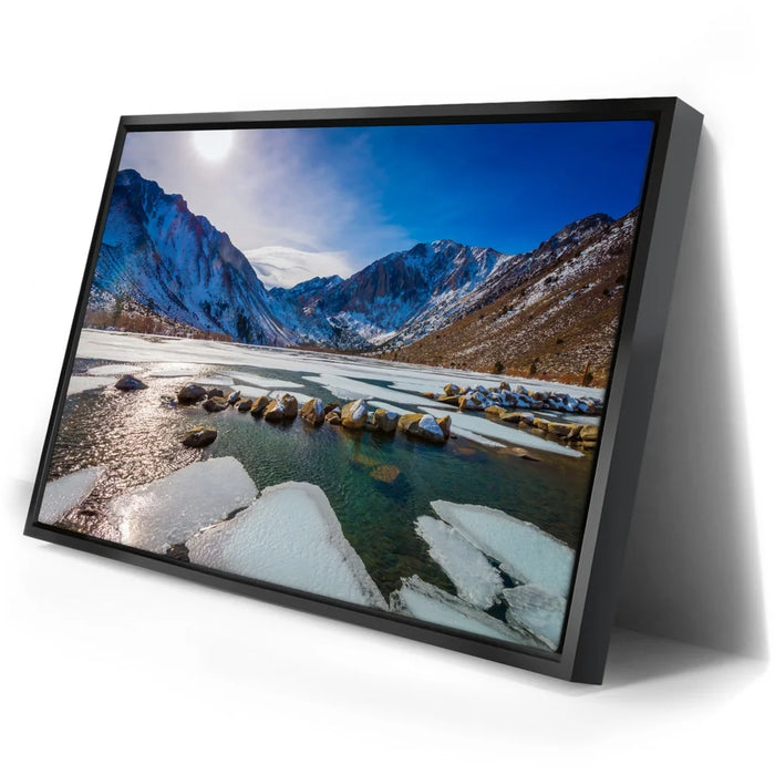 Featured image 2 for Convict Lake Icy Shoreline