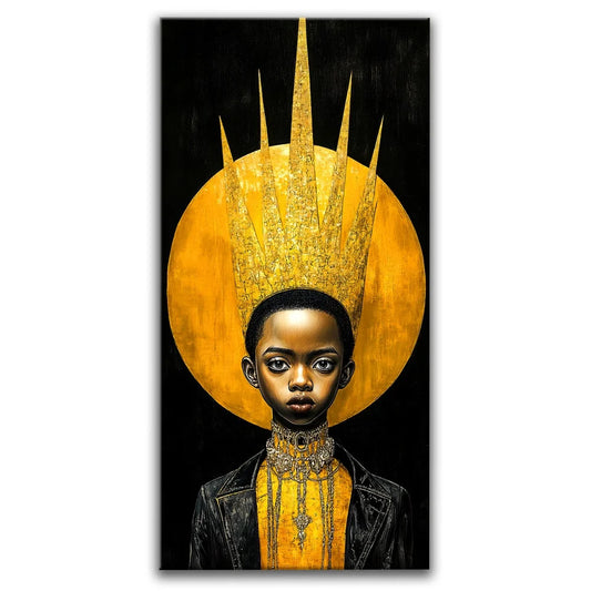 Coronation Of Quiet Power Posters, Prints, & Visual Artwork TheGoatWallArt PORTRAIT - TALL 15x30 0.75" STANDARD