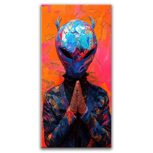 Cosmic Devotion Posters, Prints, & Visual Artwork TheGoatWallArt PORTRAIT - TALL 15x30 0.75" STANDARD