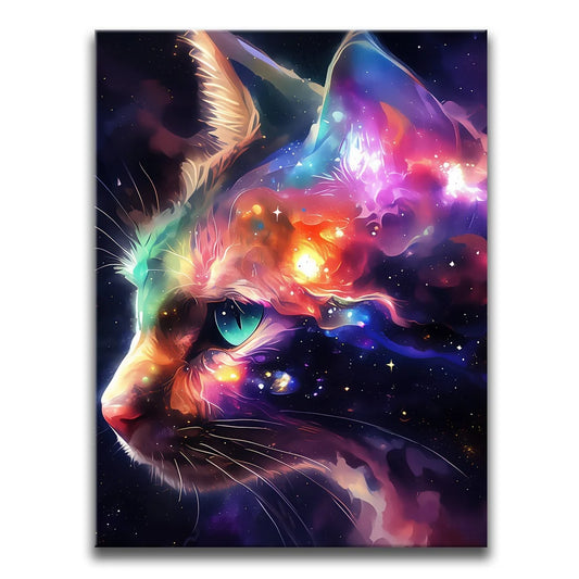 Cosmo Cat Posters, Prints, & Visual Artwork TheGoatWallArt PORTRAIT 18x24 0.75" STANDARD