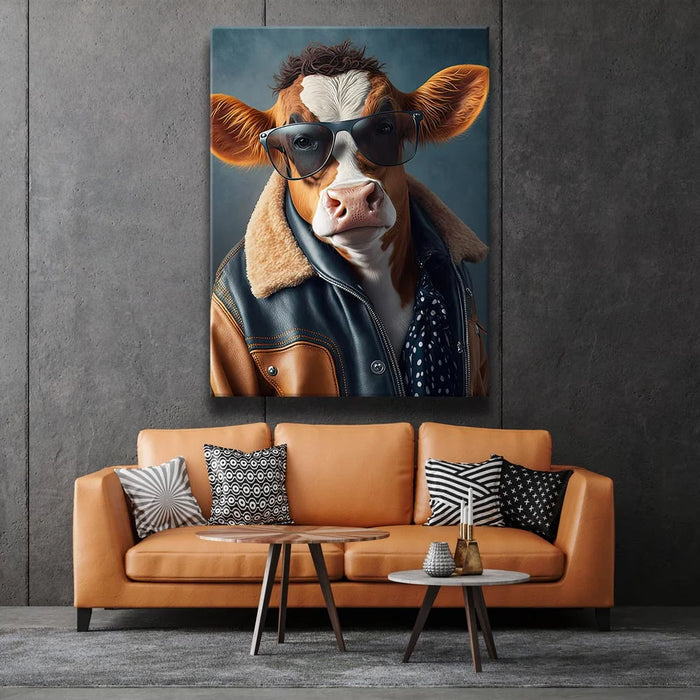 Featured image 2 for Cow Wearing Leather
