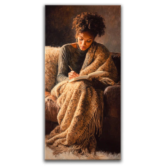 Cozy Intentions Posters, Prints, & Visual Artwork TheGoatWallArt PORTRAIT - TALL 15x30 0.75" STANDARD