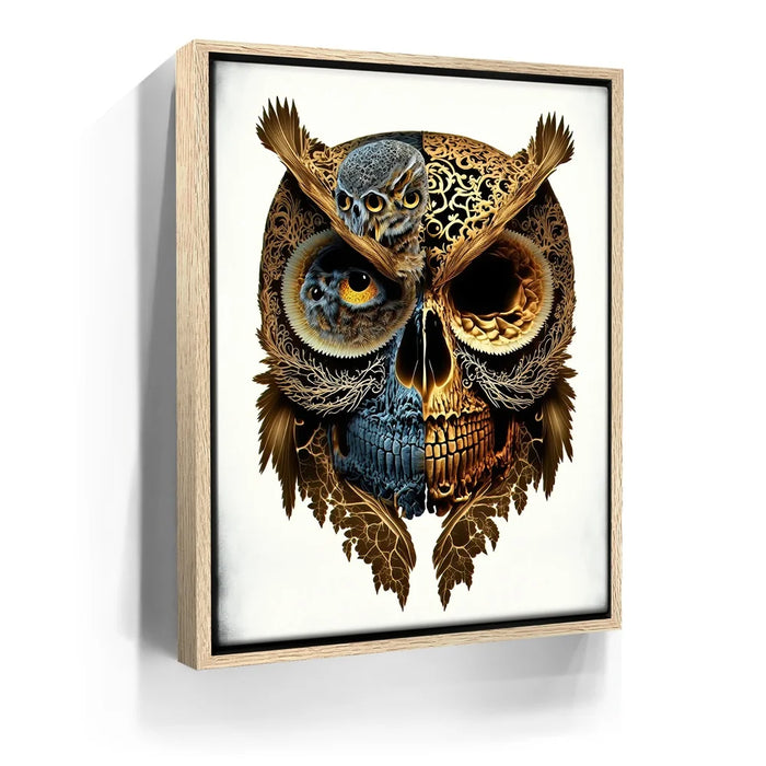 Featured image 10 for Creepy Owl Skull