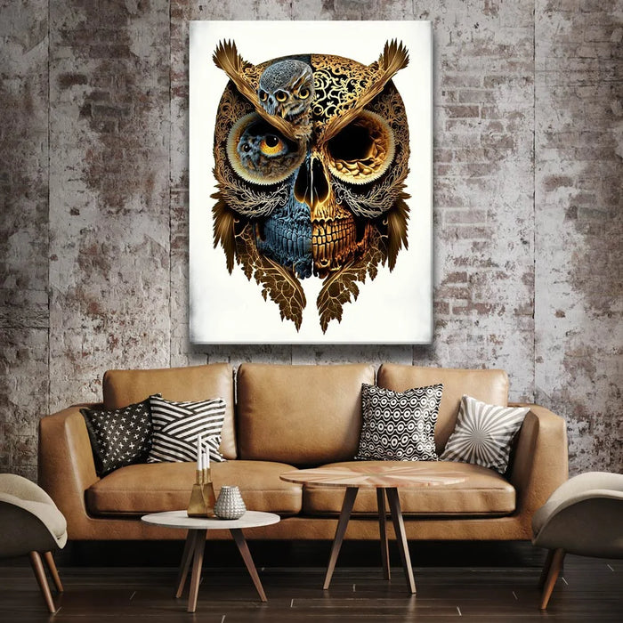 Featured image 2 for Creepy Owl Skull