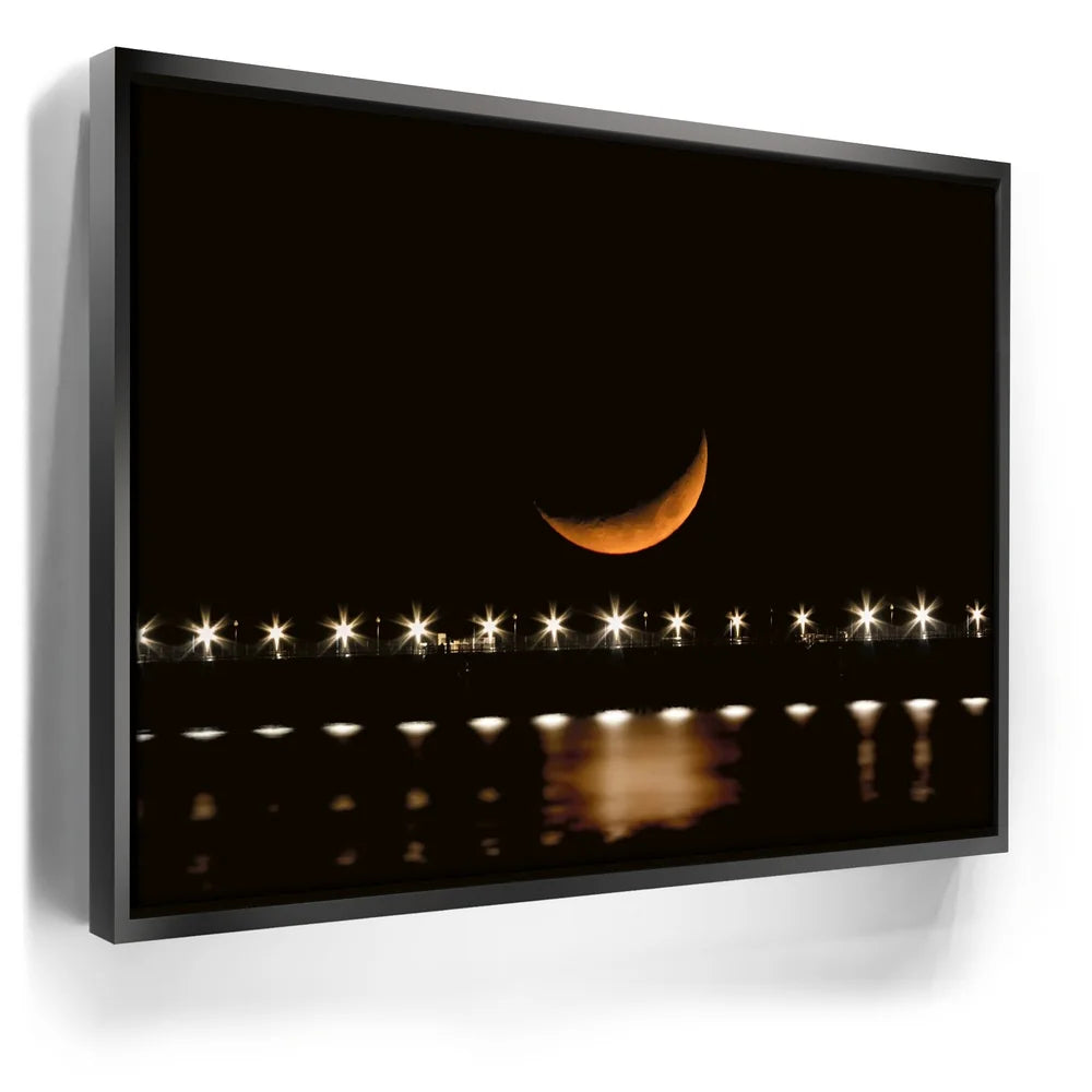 Featured image 5 for Crescent Moon Over Pier