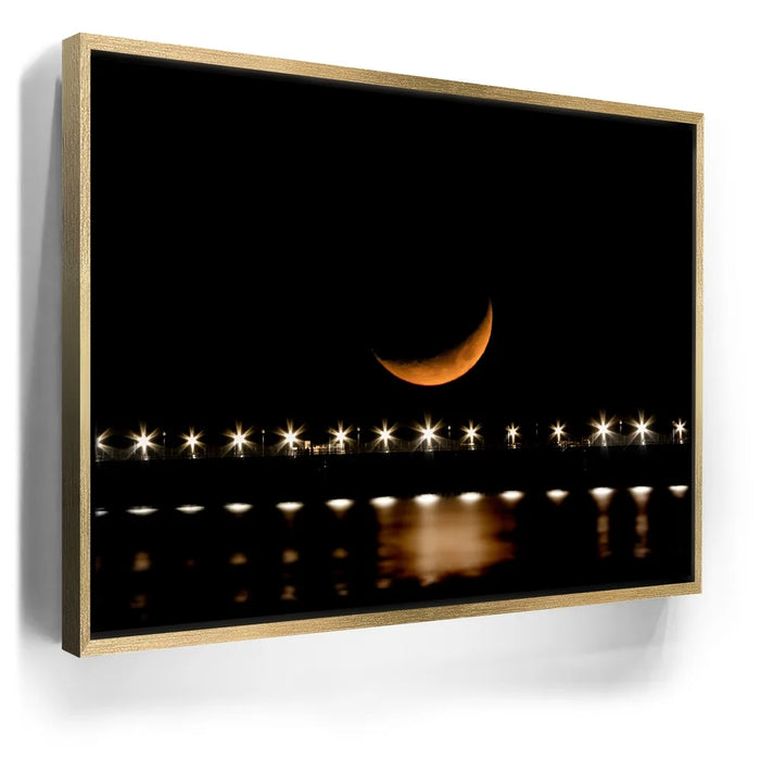 Featured image 8 for Crescent Moon Over Pier